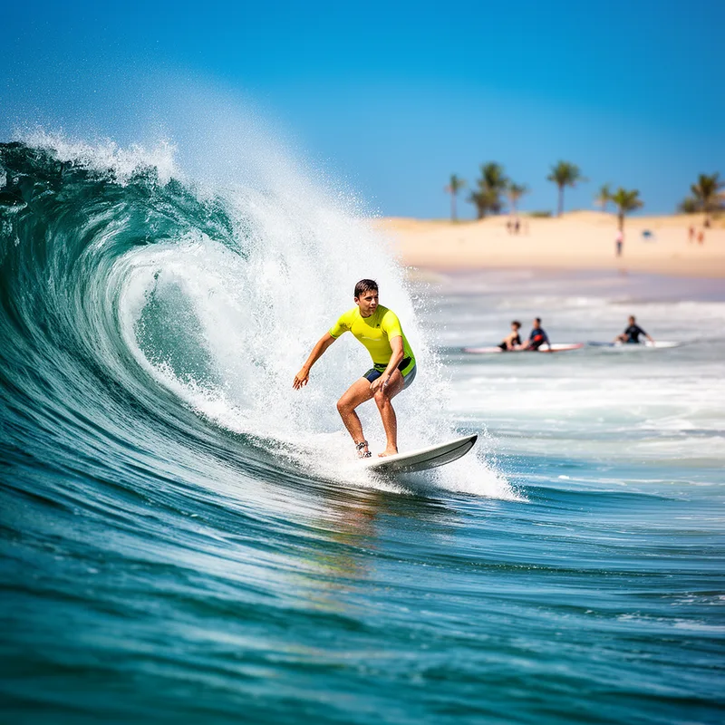 surfboarding