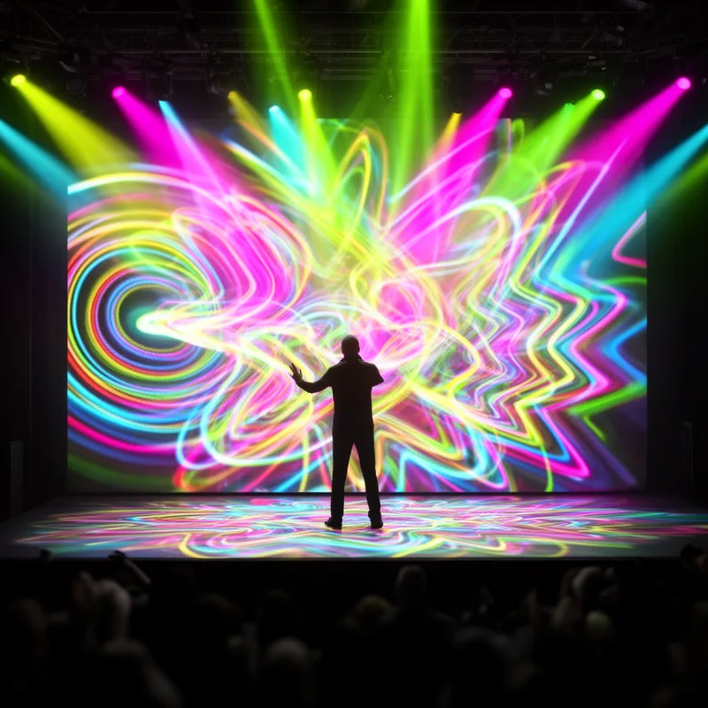 psychedelically