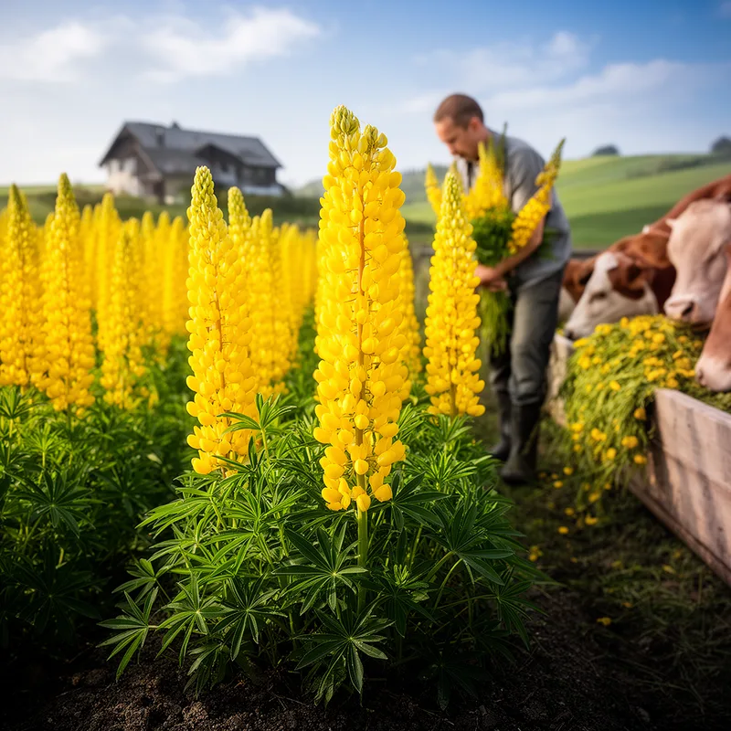 yellow lupine