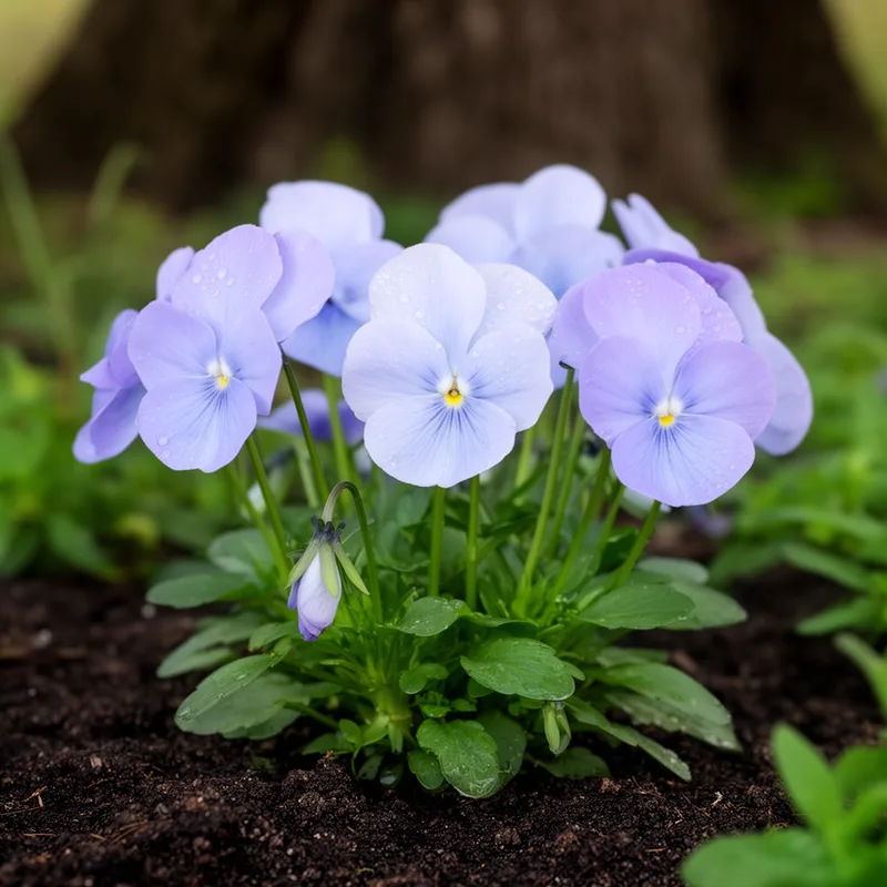 pansy violet