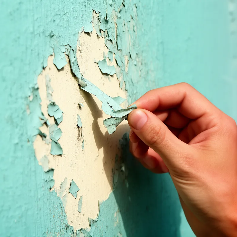 peeling