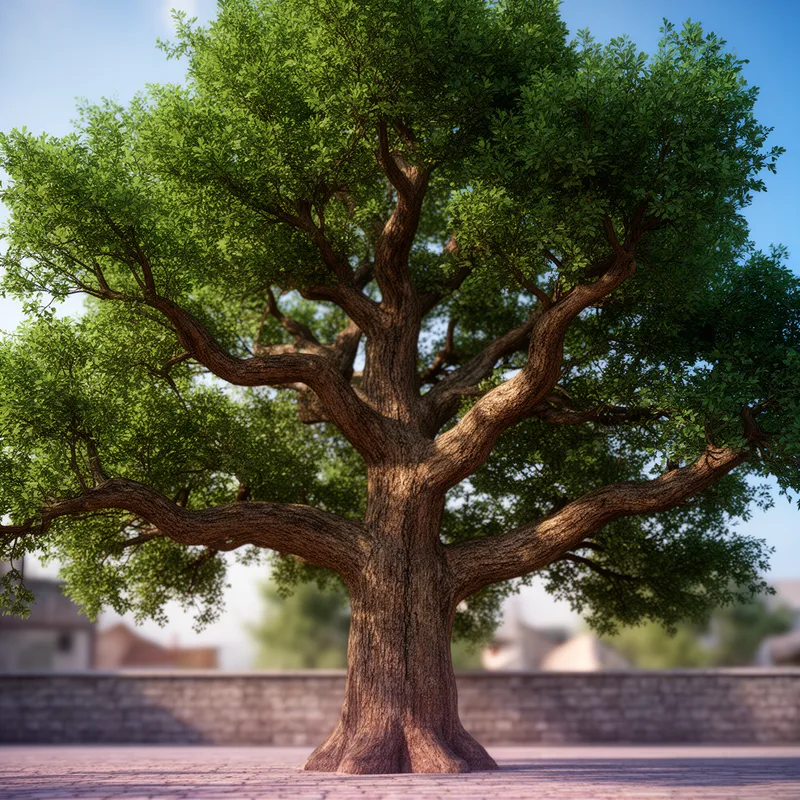thick-branched