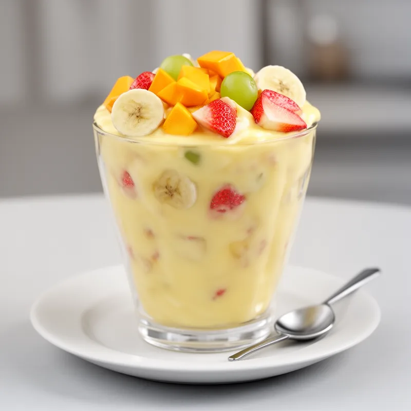 fruit custard