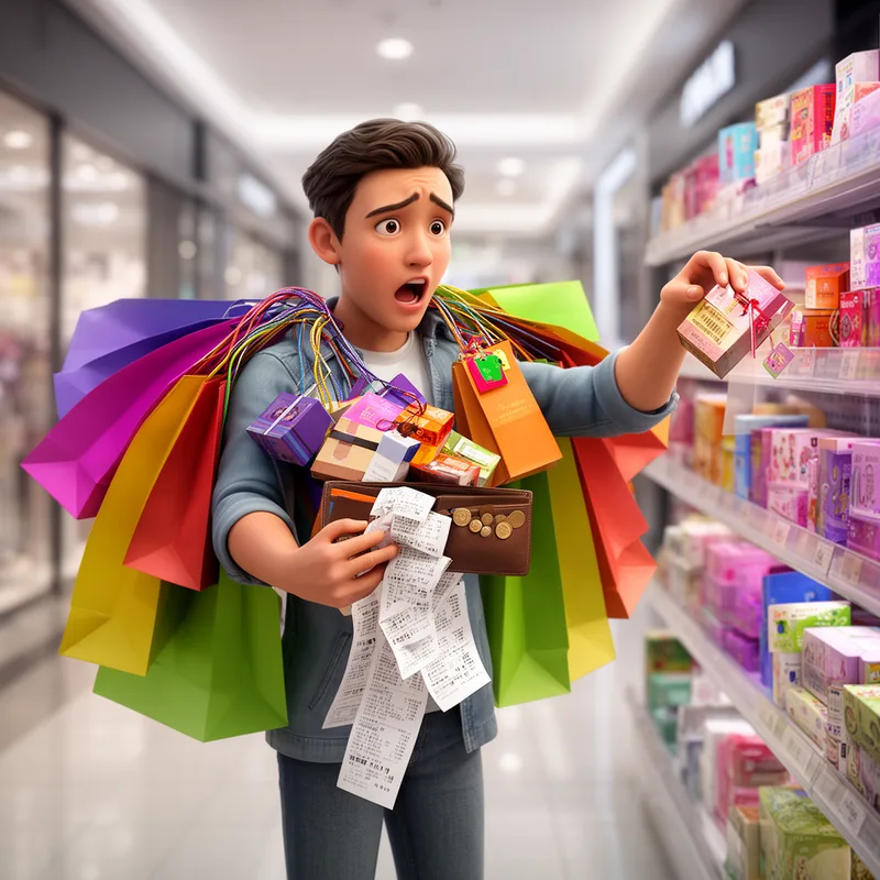 impulsive spending habit