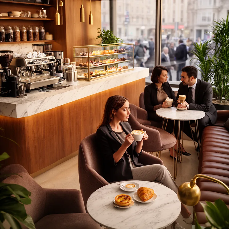 upscale cafe