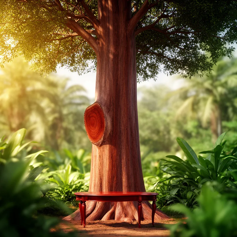 mahogany tree