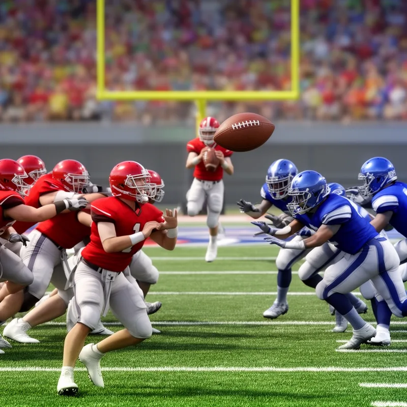 American football game