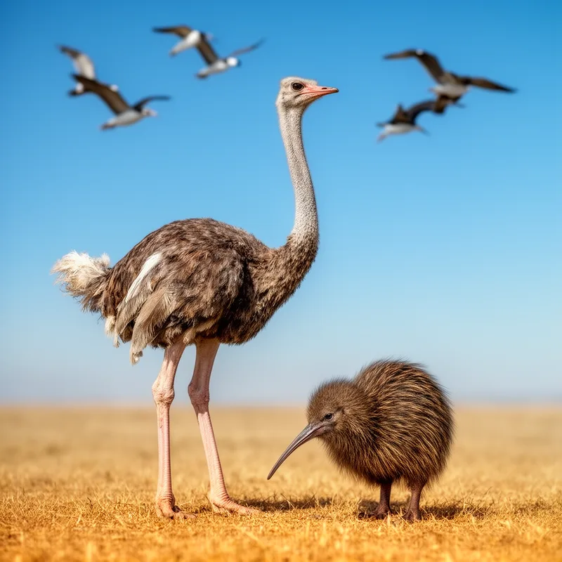 flightless bird