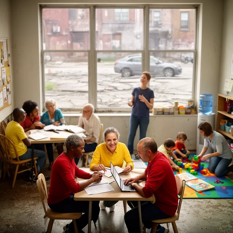 settlement house