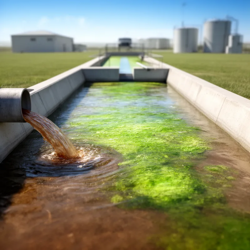 oxidation pond