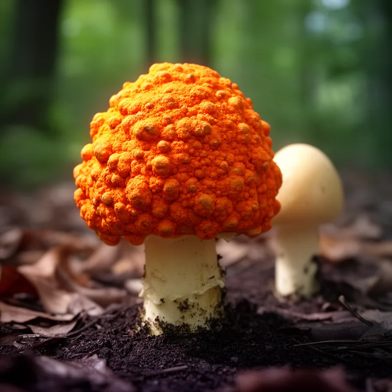 orange mushroom pimple