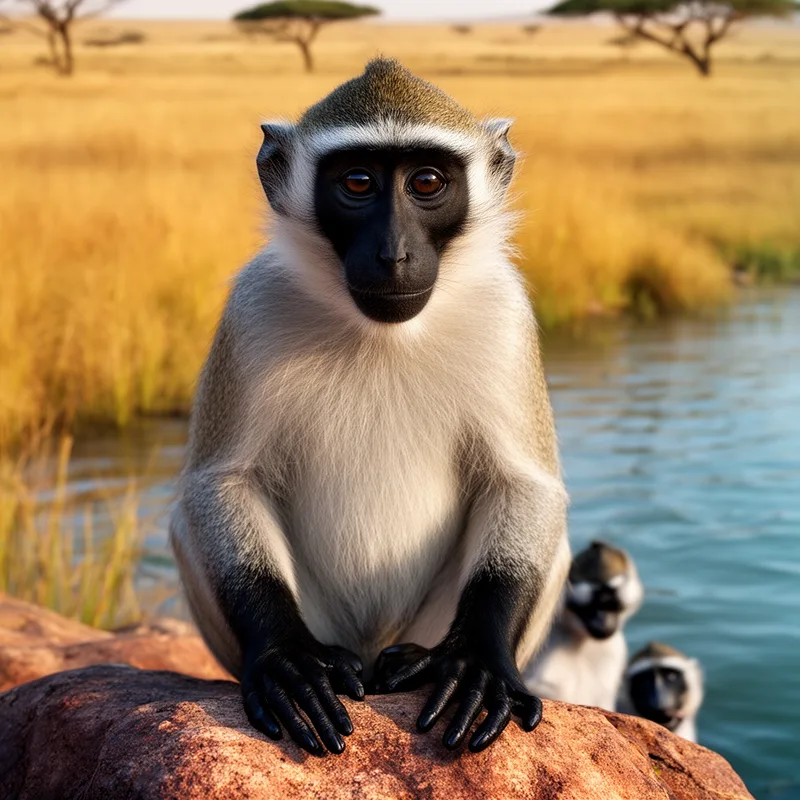 Cercopithecus aethiops pygerythrus