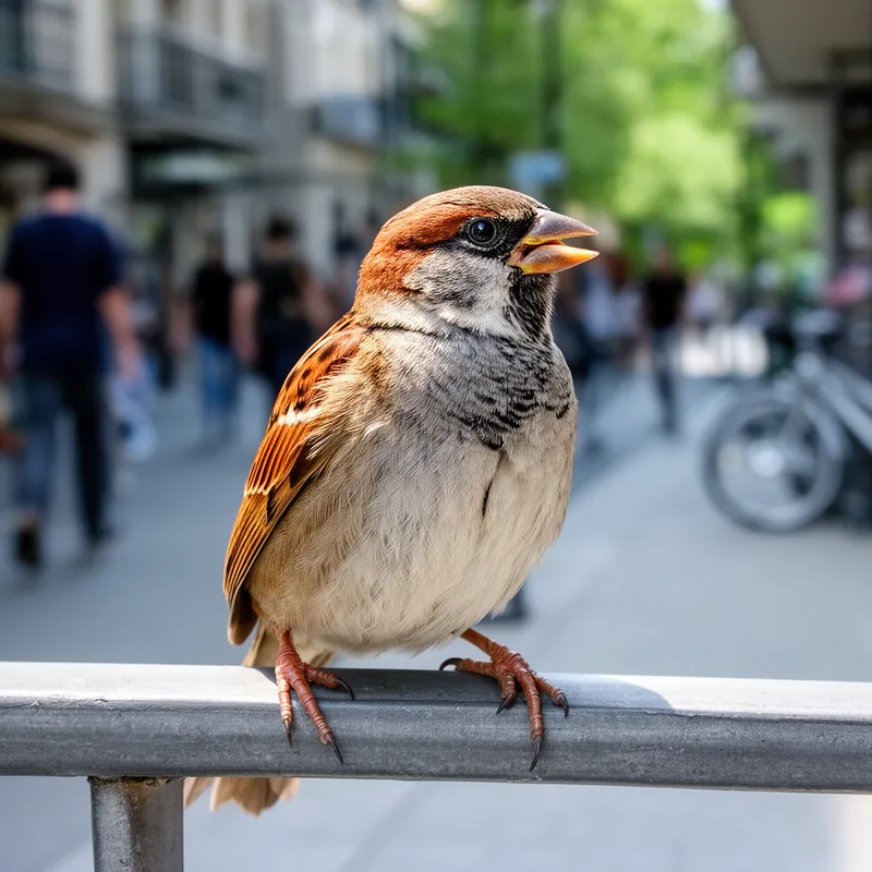 Passer domesticus