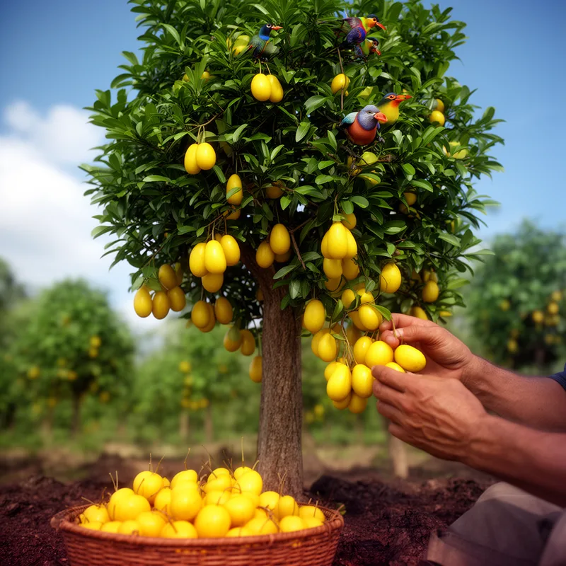 yellow mombin tree