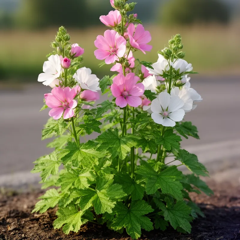 Malva moschata