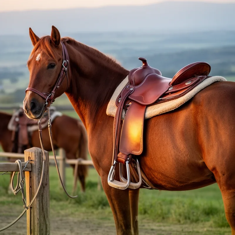 saddled