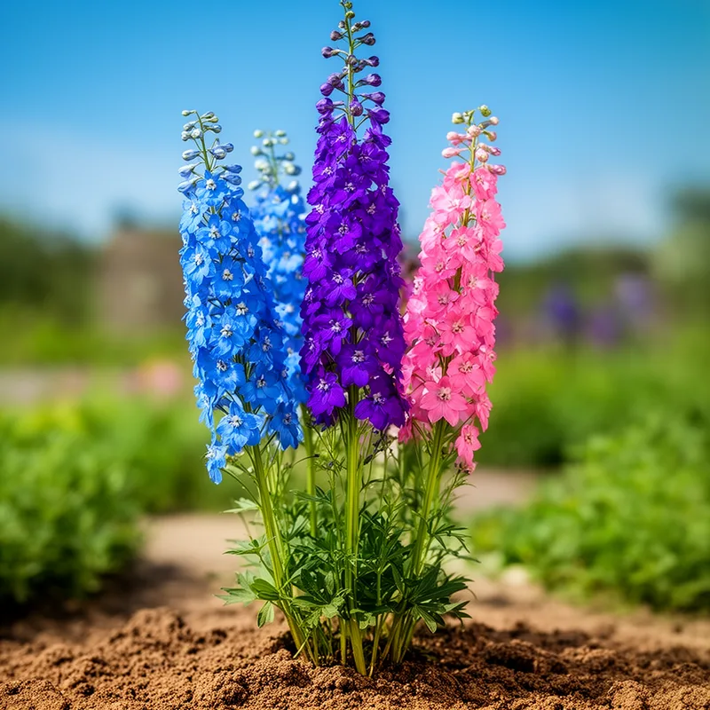 Delphinium ajacis