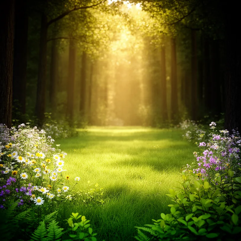 beautiful glade
