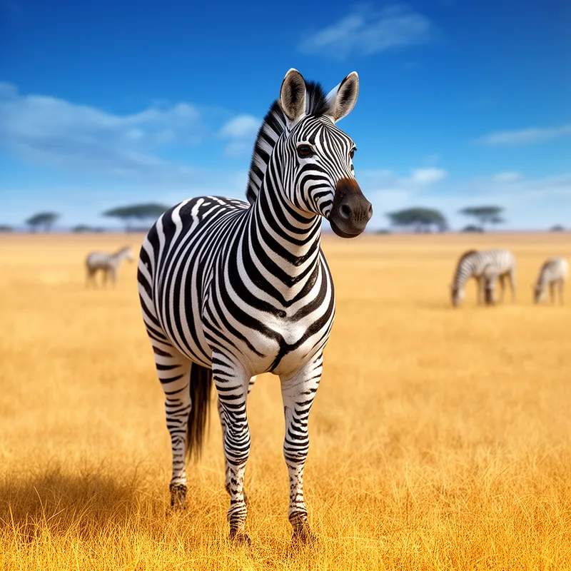 Burchell's zebra
