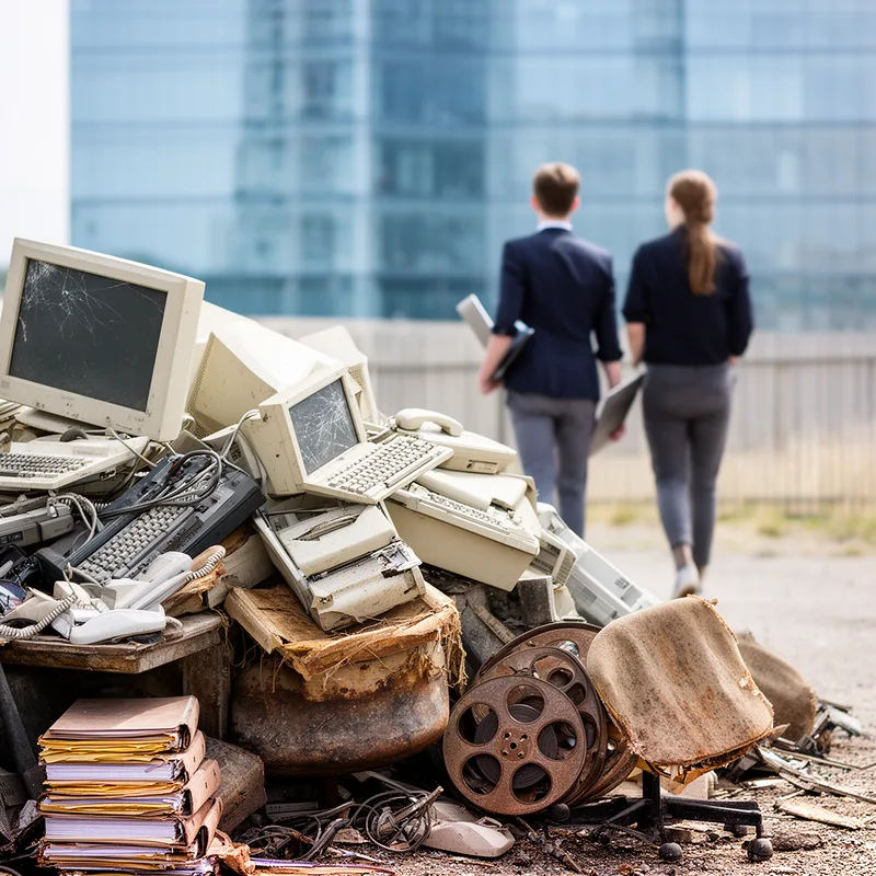 on the scrapheap