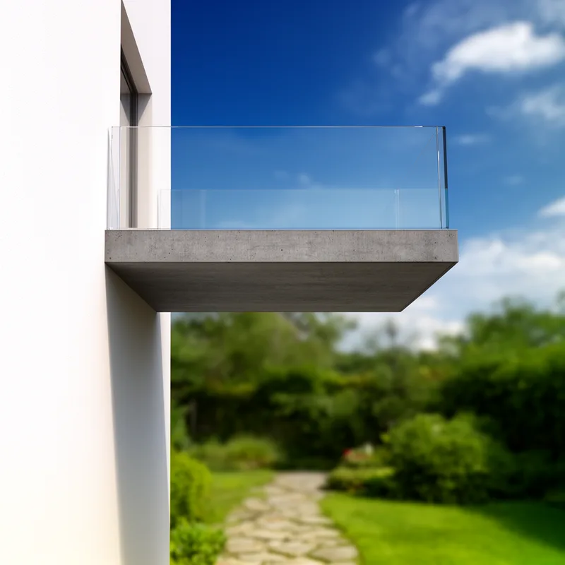 cantilevered