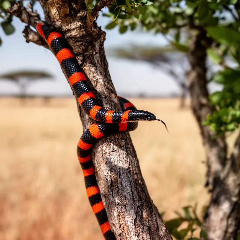 African coral snake