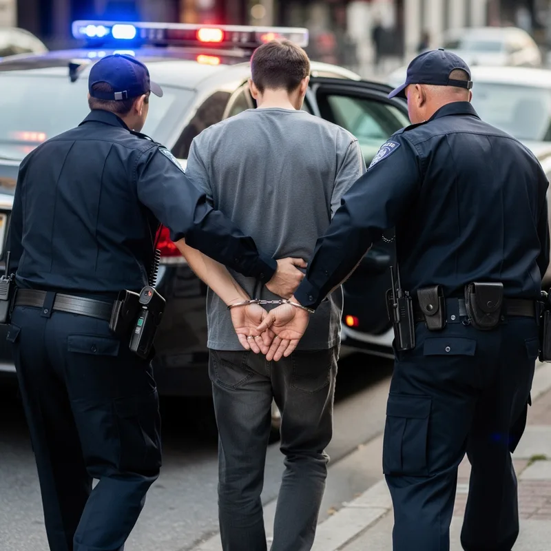 taking into custody