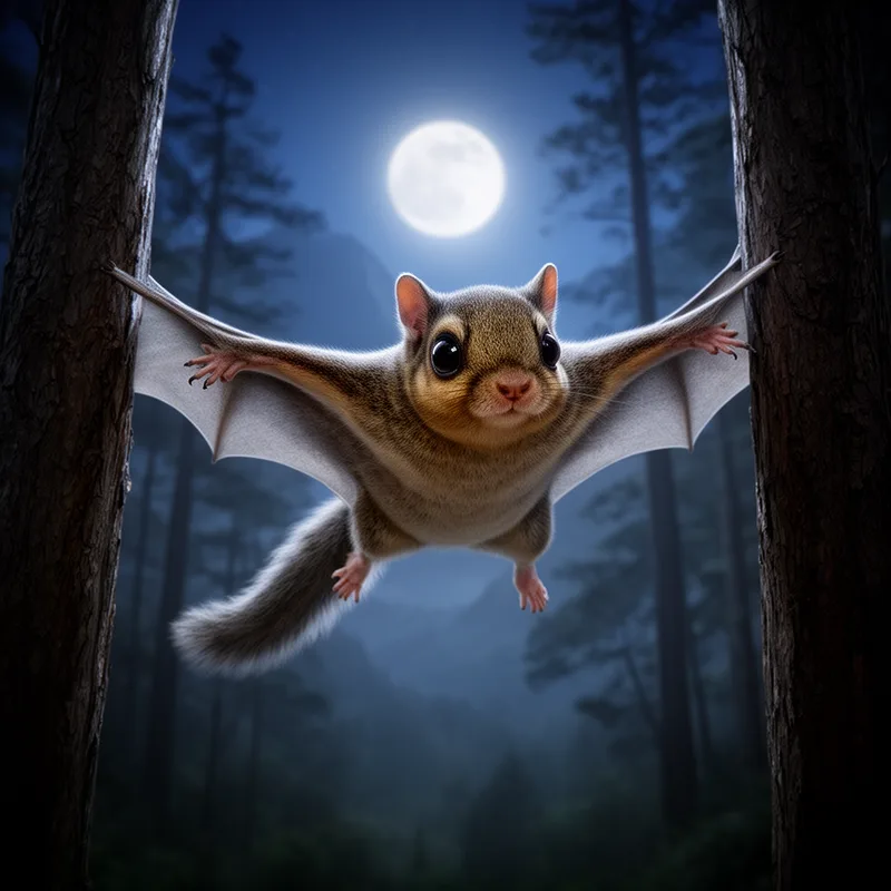 Asiatic flying squirrel