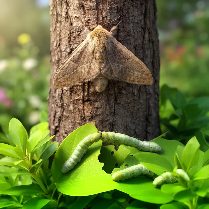 lappet moth