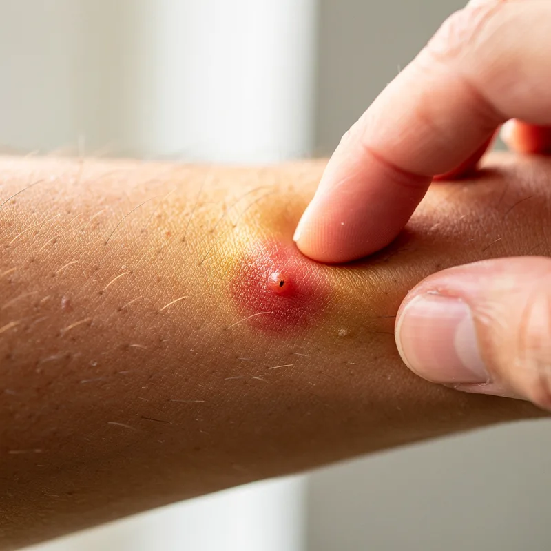 inflamed