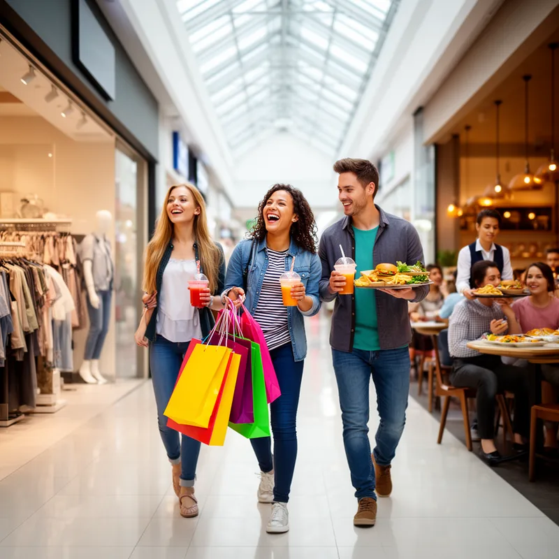 shopping and dining
