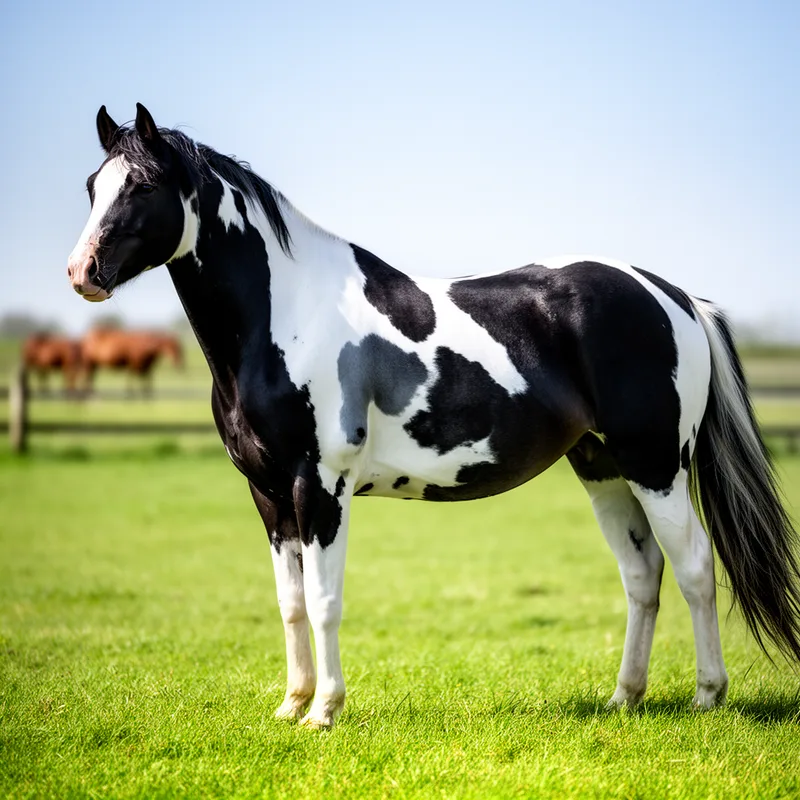piebald horse