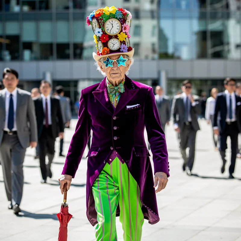 eccentric