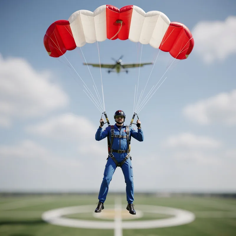 parachutist