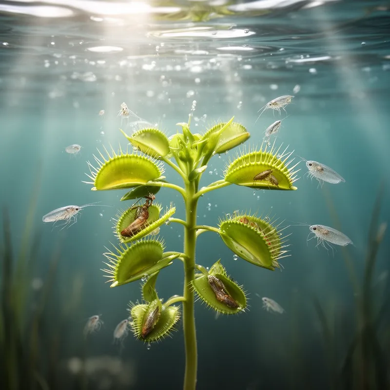 waterwheel plant