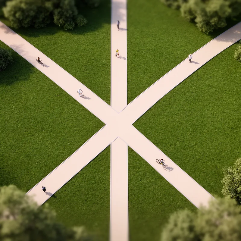 intersecting