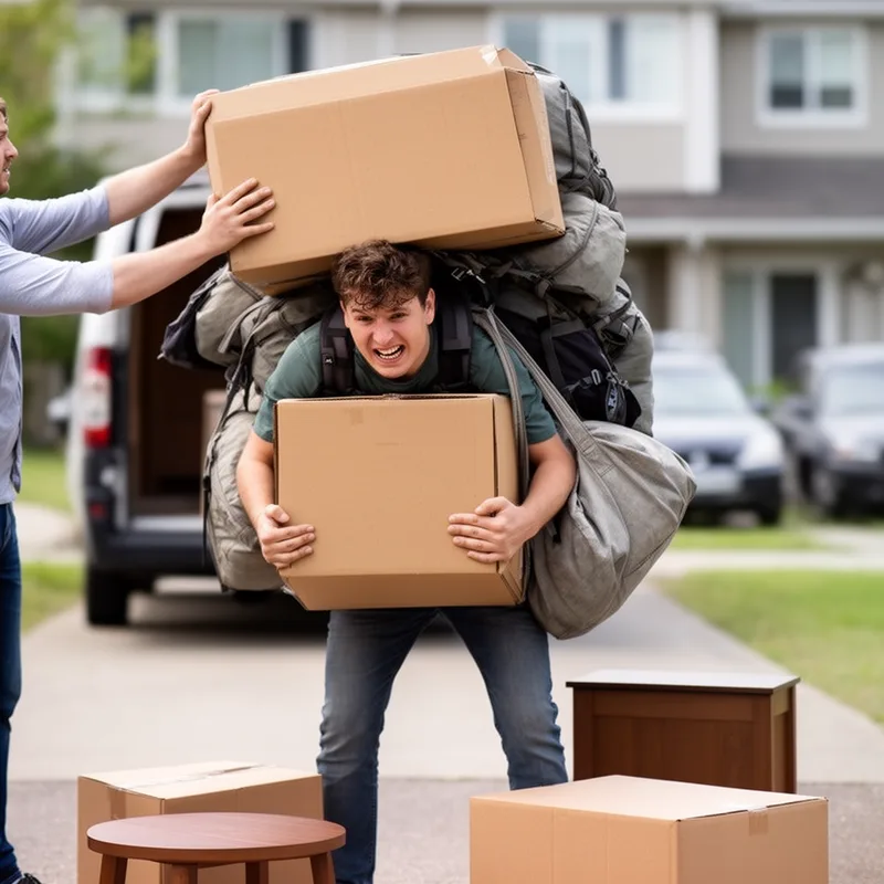 to load down