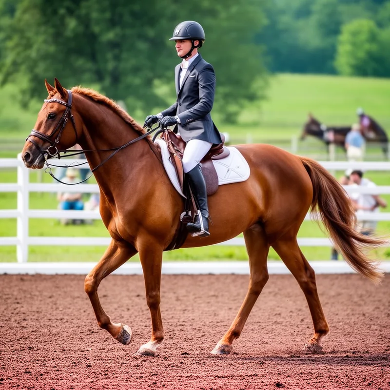 American saddle horse