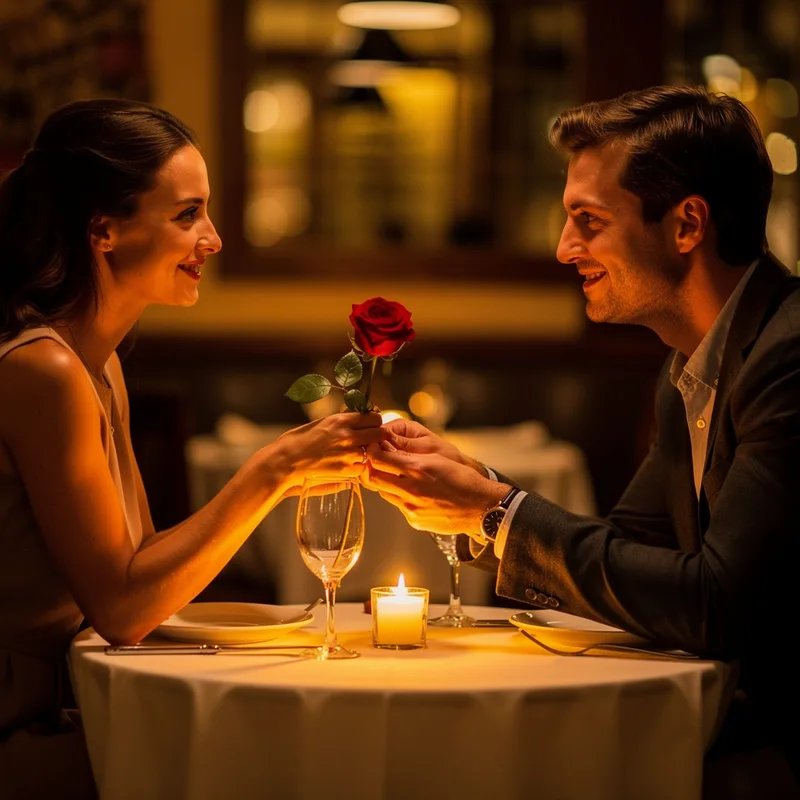 romantically