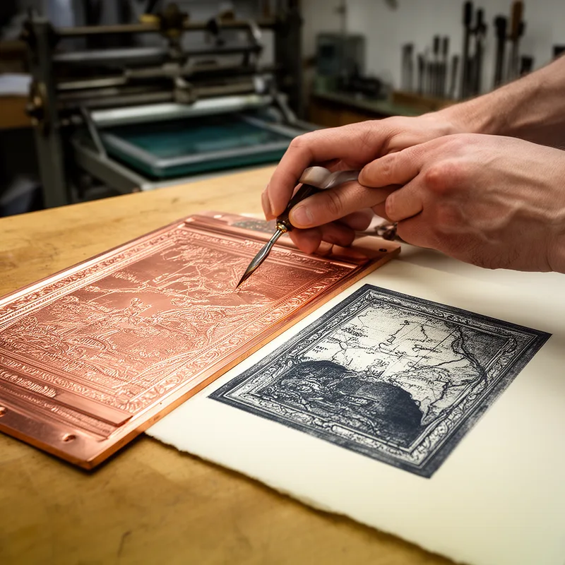 copperplate engraving