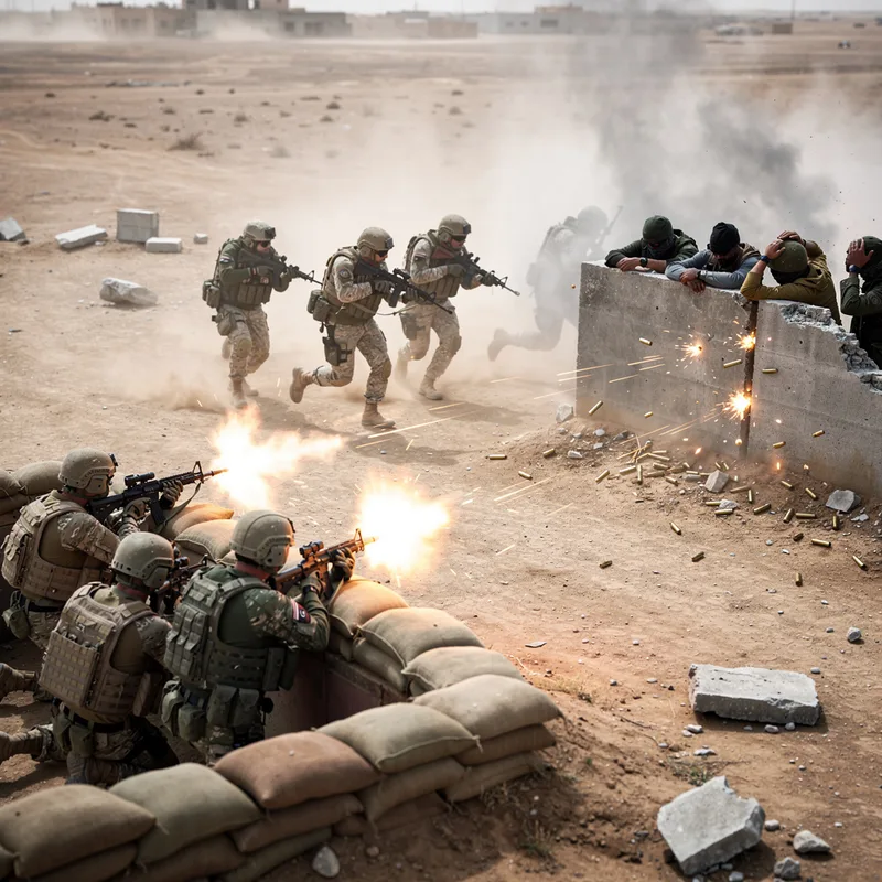 covering fire