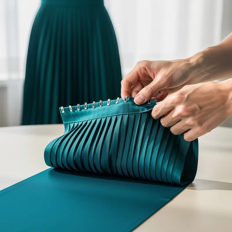 pleating