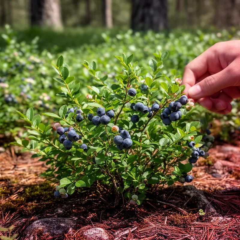 low blueberry