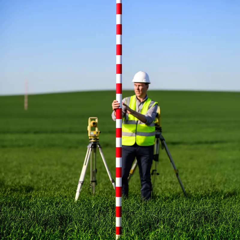 ranging pole