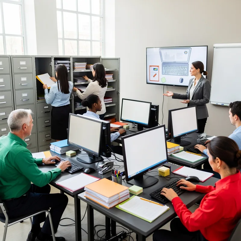 secretarial school