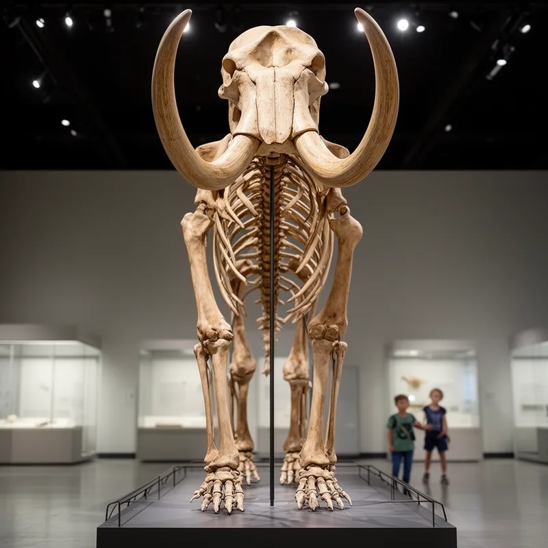 mammoth skeleton