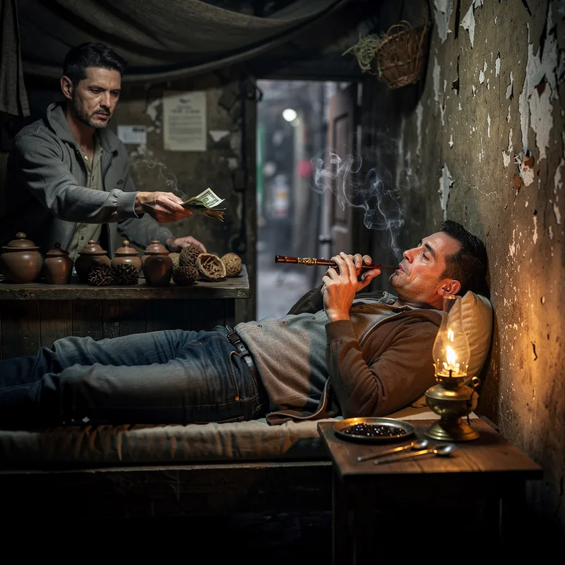 opium den