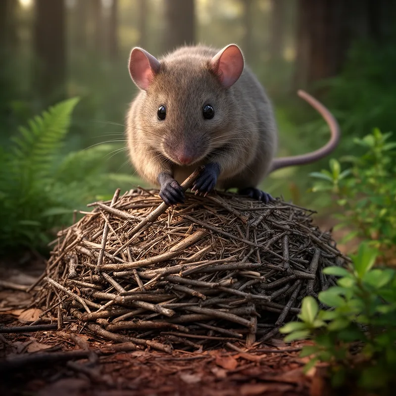 dusky-footed wood rat