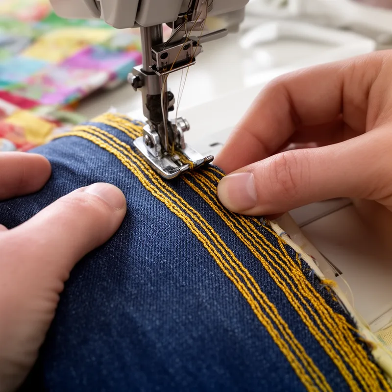 to double stitch