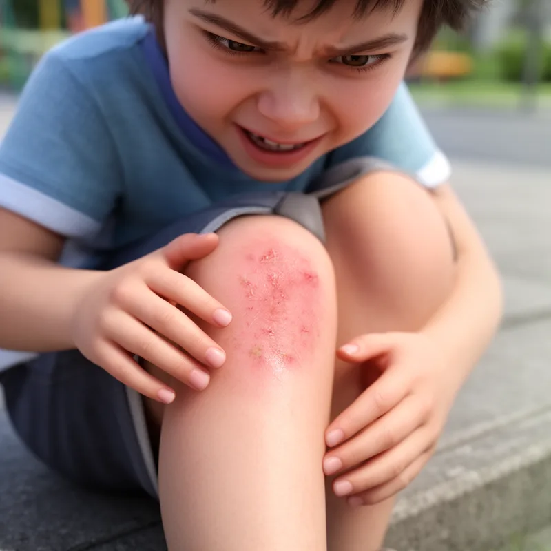 a bit ouchy
